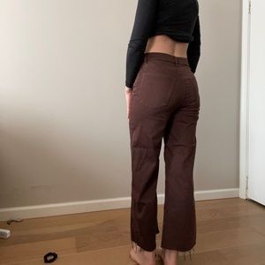 Reformation Emma high rise wide leg Jean